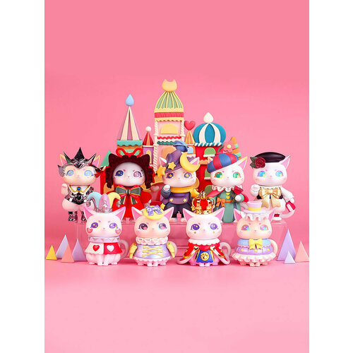 Фигурка сюрприз Lucky Emma MIO Cat Royal Court Series Королевский Двор в блайнд боксе 1шт 1939₽