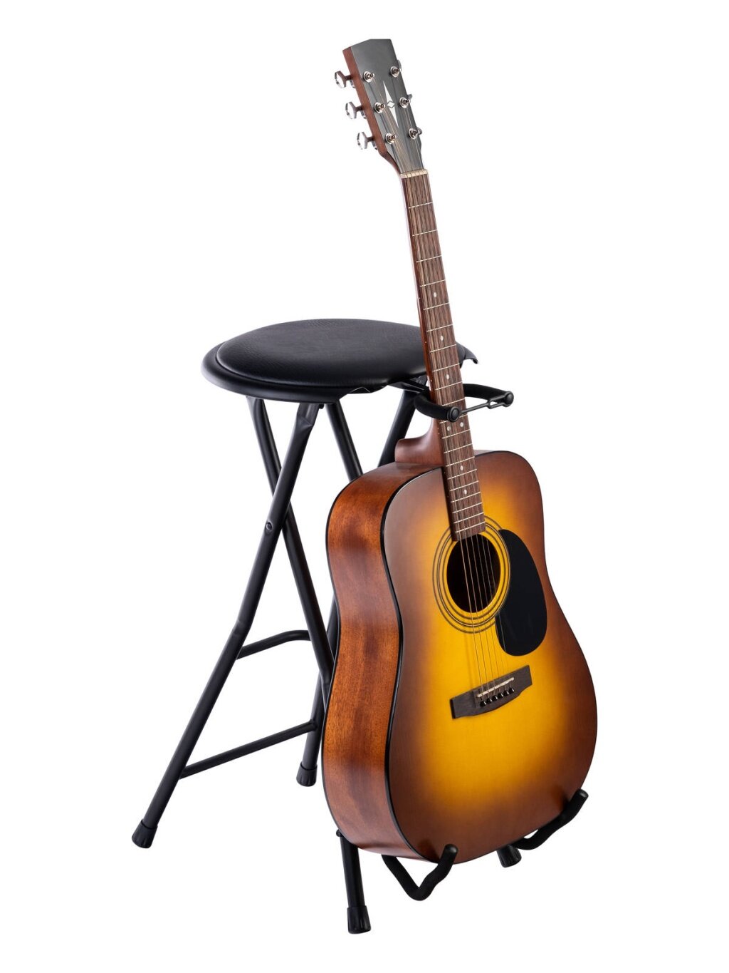 XDT101B Стул гитариста, со стойкой для гитары, Superfix