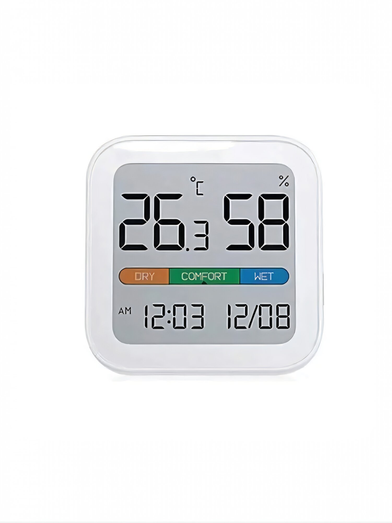 Метеостанция MIIIW Comfort Temperature And Humidity Clock S210 (MW22S06) White CN