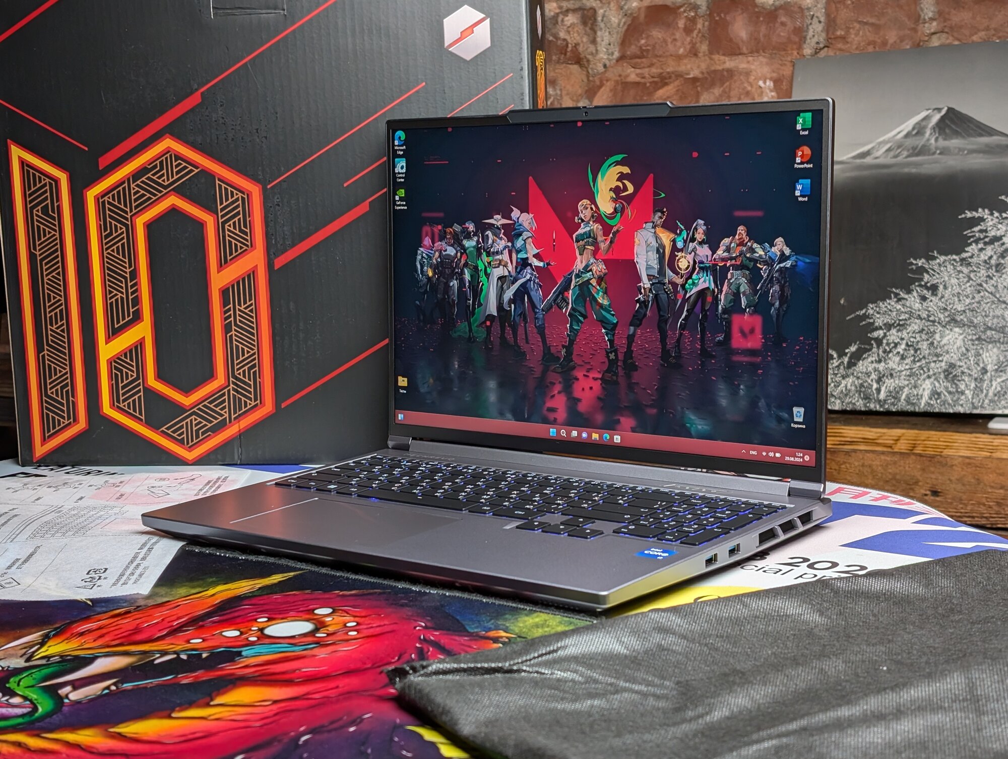 Игровой ноутбук Mechrevo Aurora X, 16" i7-12800HX, RTX 4070, 16"2,5K 165Hz 500 nitt 100% DCI-Р3, 16ГБ/1 ТБ, серый — фото 1