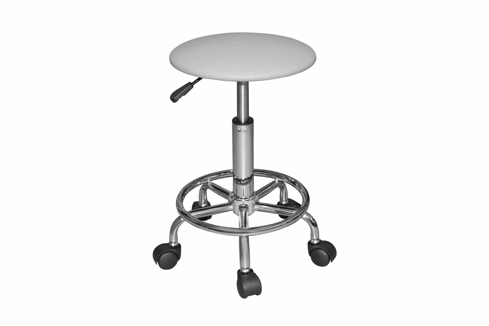 Табурет лабораторный Т05 для медицинских учреждений (с кольцом-опорой для ног)