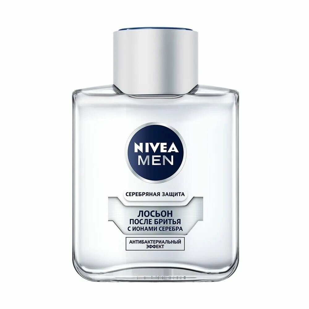 Лосьон после бритья Nivea "Men", Серебряная защита, 100 мл