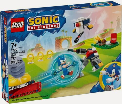 Изображение товара Конструктор LEGO Sonic The Hedgehog 77001 Столкновение Соника у костра (Lego 77001)
