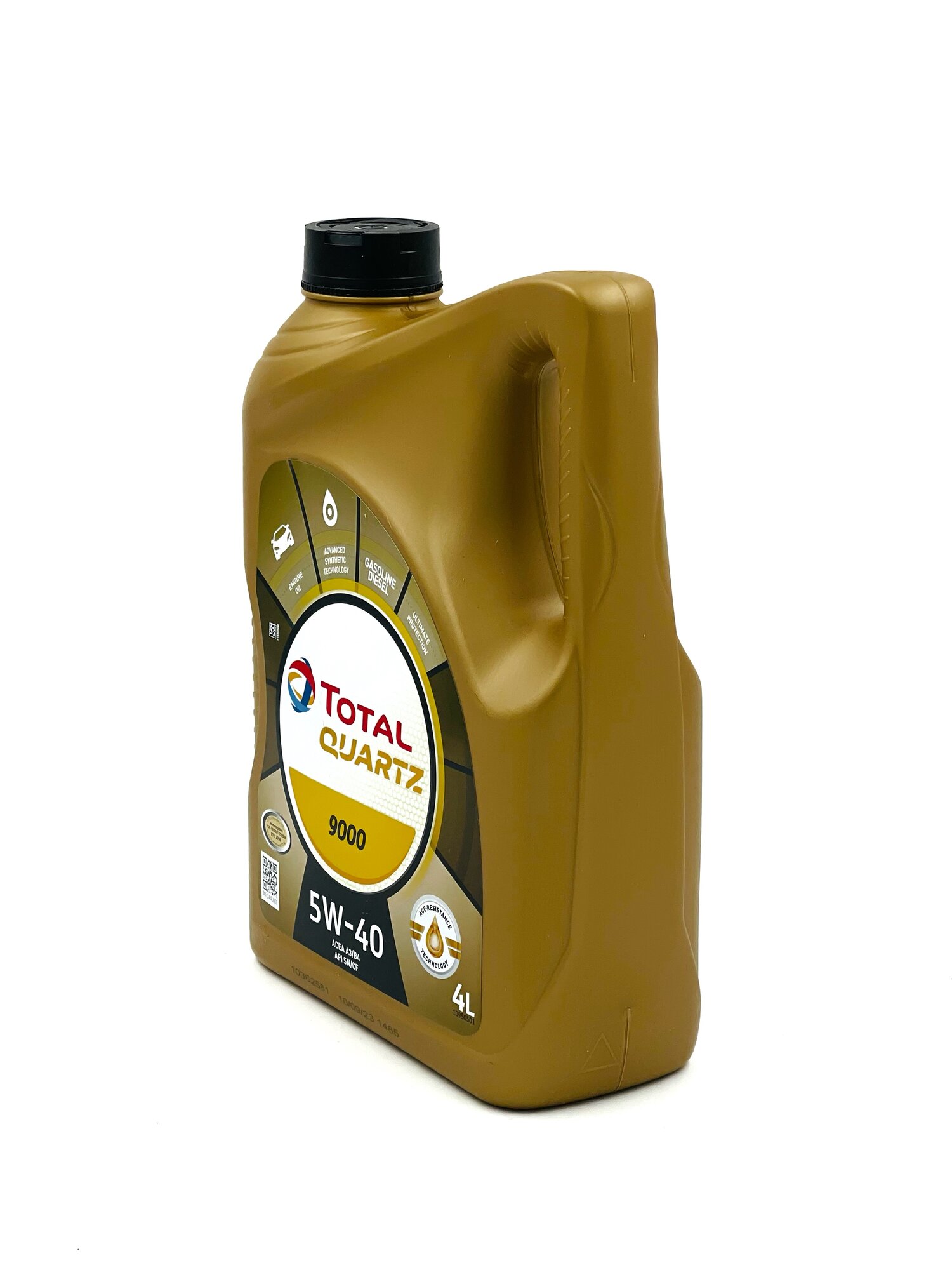 Масло моторное Total QUARTZ 9000 NFC 5w-40, синтетическое 4 литра — фото 1