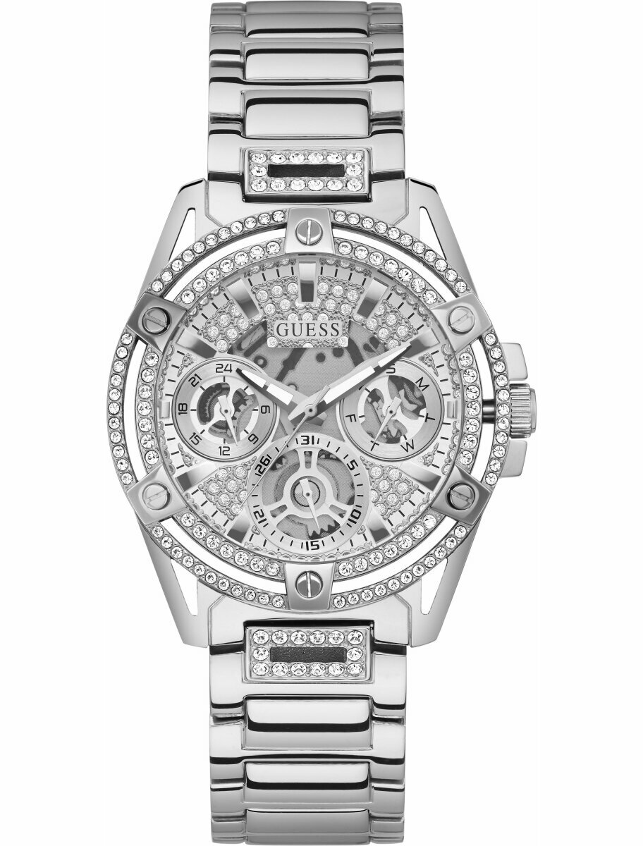 Наручные часы GUESS Sport, серебристый