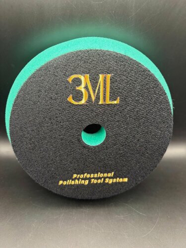 Изображение товара Круг полировальный на липучке 3ML зеленый RFP (диаметр: посадочный 130 мм, рабочий 150 мм)