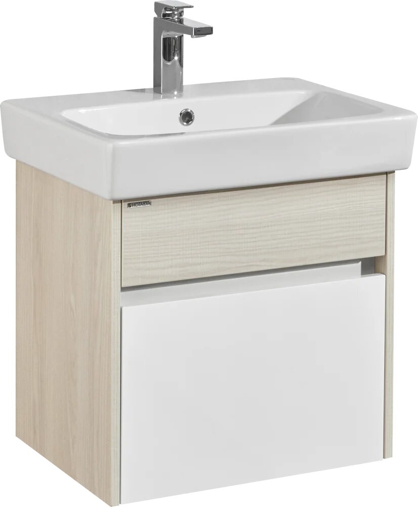 Тумба под раковину без столешницы AQUATON Верди PRO 60 ясень фабрик