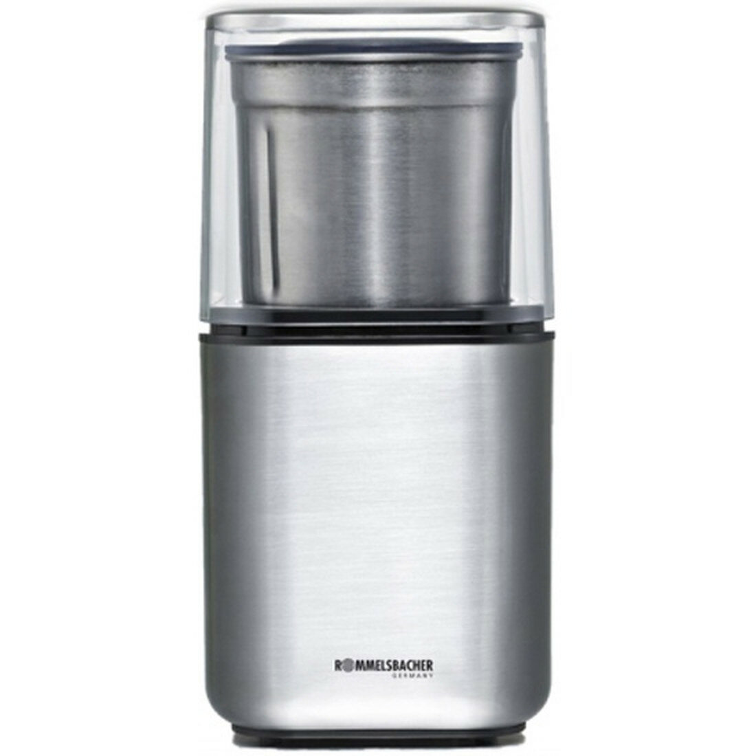 Кофемолка Rommelsbacher EGK 200 ротационный нож 200Вт 85г металлик