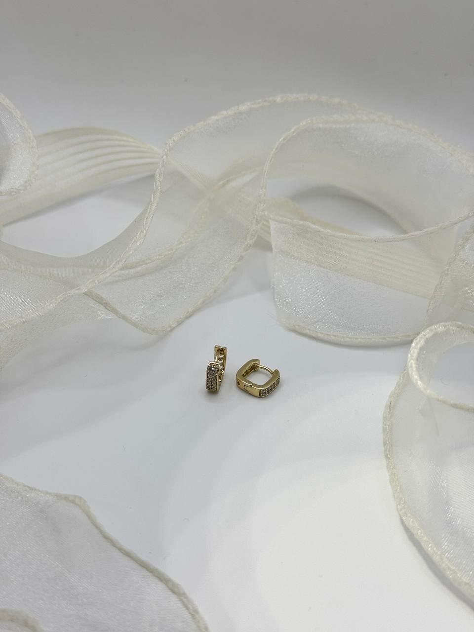 Серьги XUPING JEWELRY, золотистый — фото 1