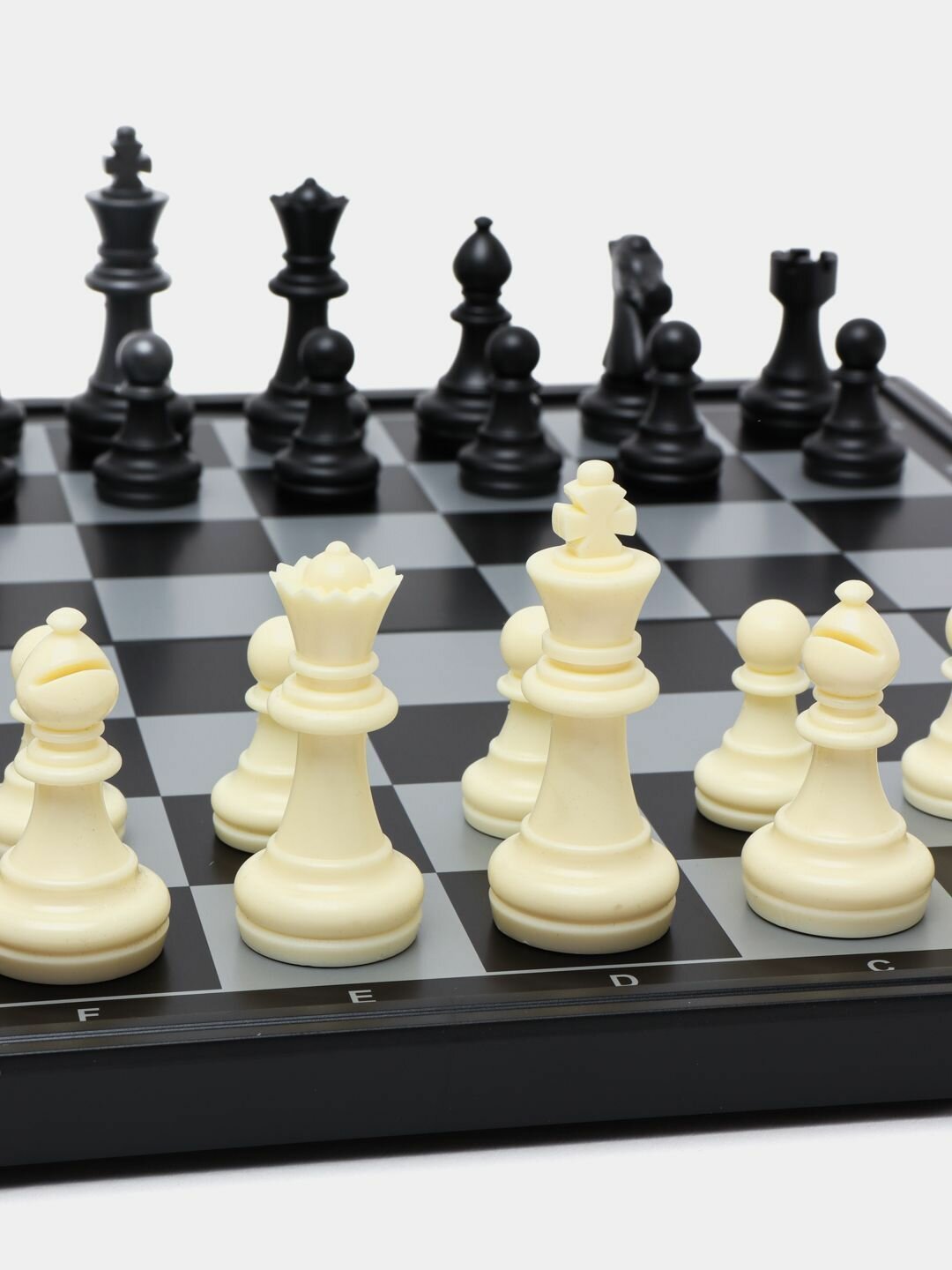 Магнитные шахматы QX5877 дорожные, складная доска-кейс, классический дизайн, компактные