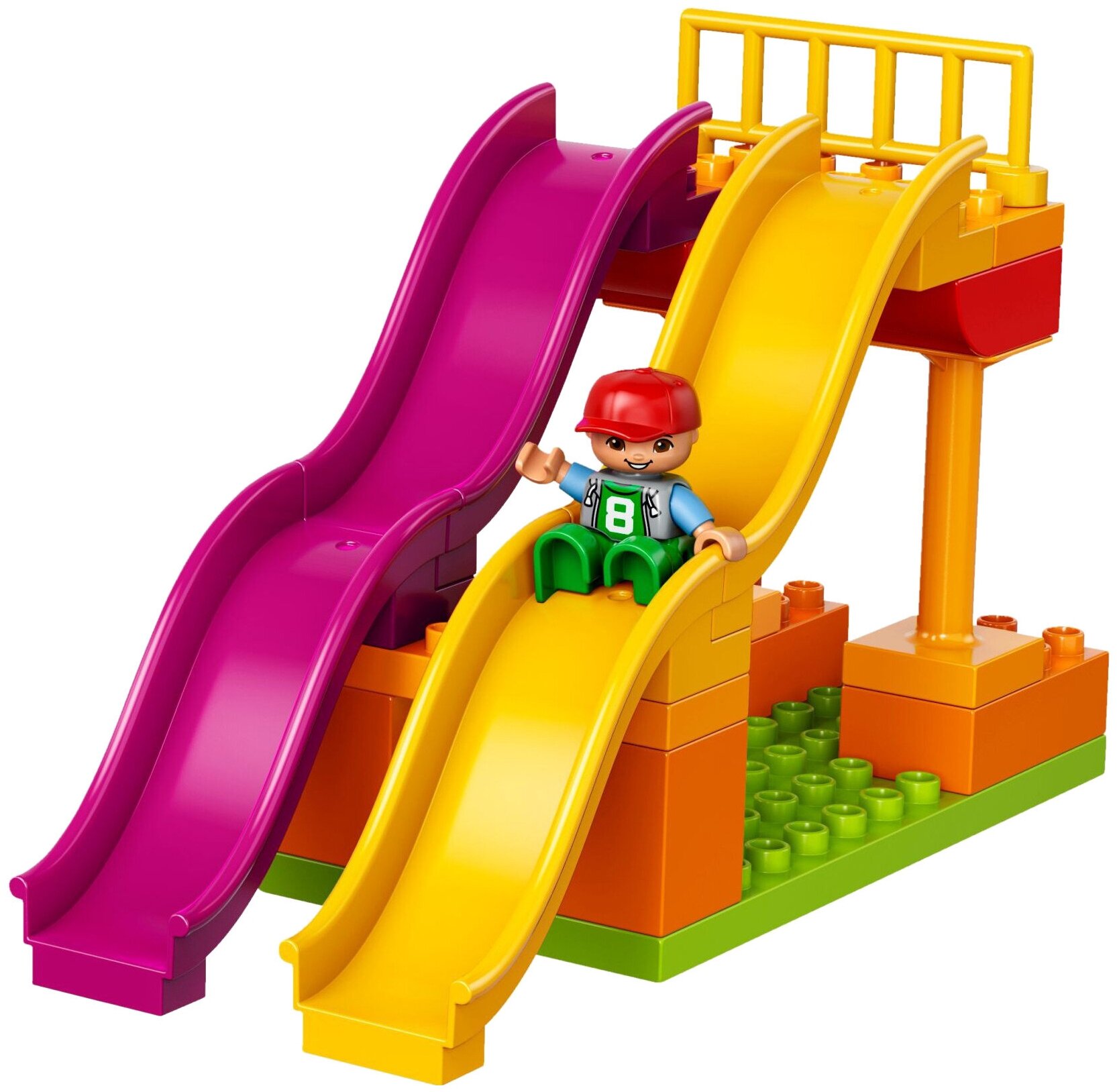 LEGO DUPLO Большой парк аттракционов - фото №8