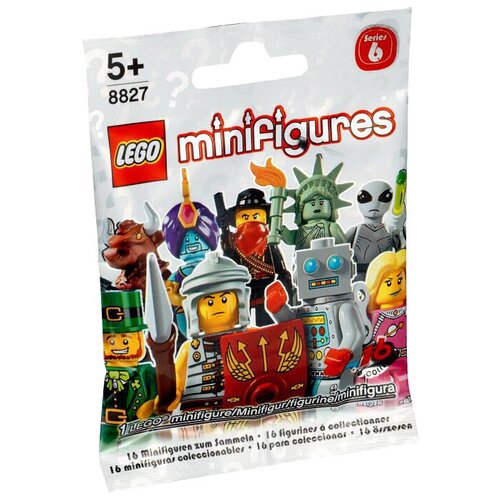 Минифигурка LEGO Collectable Minifigures 8827 Серия 6, 9 дет.