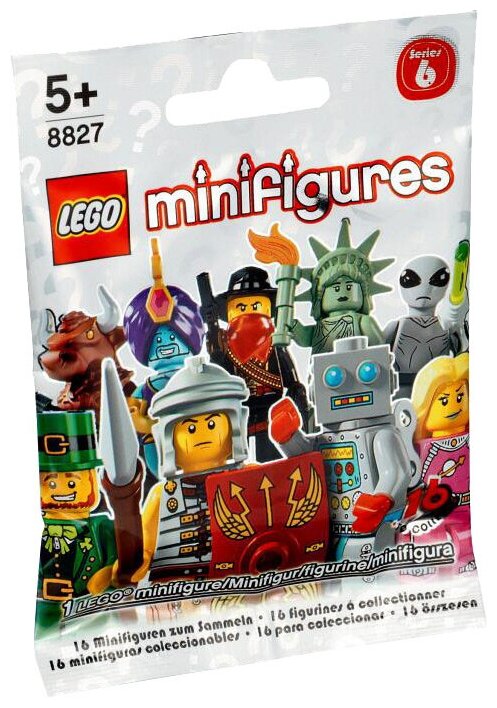 Конструктор LEGO Collectable Minifigures 8827 Серия 6