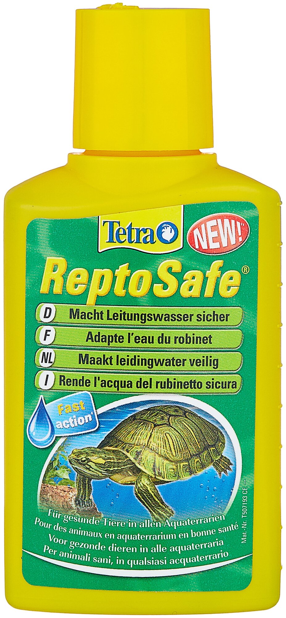 Tetra ReptoSafe кондиционер для подготовки воды в акватеррариумах, 100 мл - фотография № 1