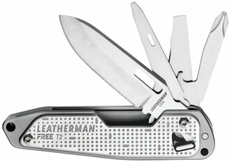 Мультитул LEATHERMAN Free T2 (832682) серебристый