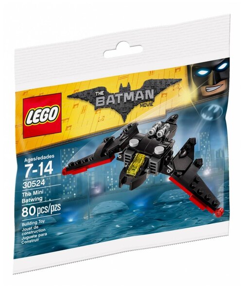 Конструктор LEGO Batman Movie 30524 The Mini Batwing, 80 дет.