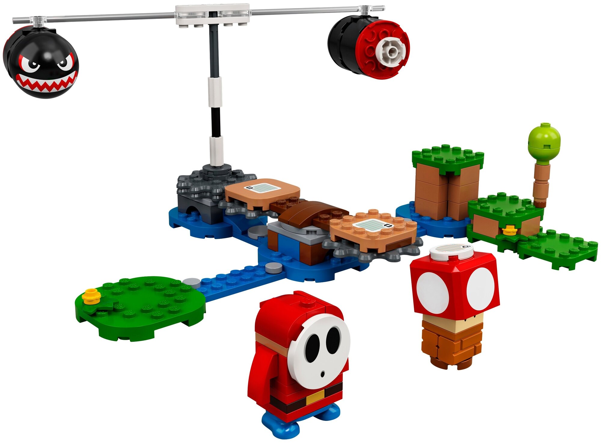 Конструктор LEGO Super Mario Огневой налет Билла-банзай - дополнительный набор, 132 детали (71366) - фото №4