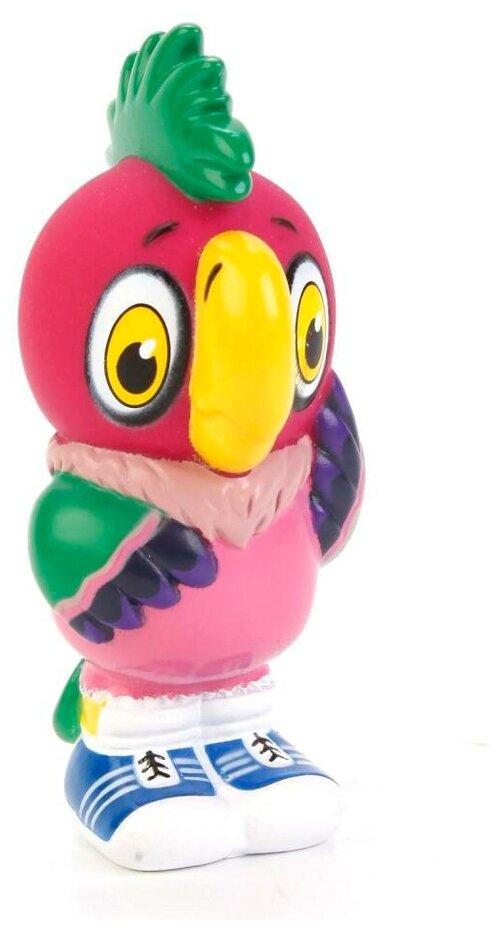 Игрушка для ванной Играем вместе Попугай Кеша (LXST05R), розовый