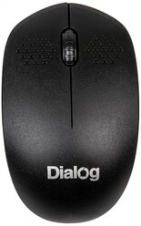 Беспроводная компактная мышь Dialog Comfort MROC-13U, черный