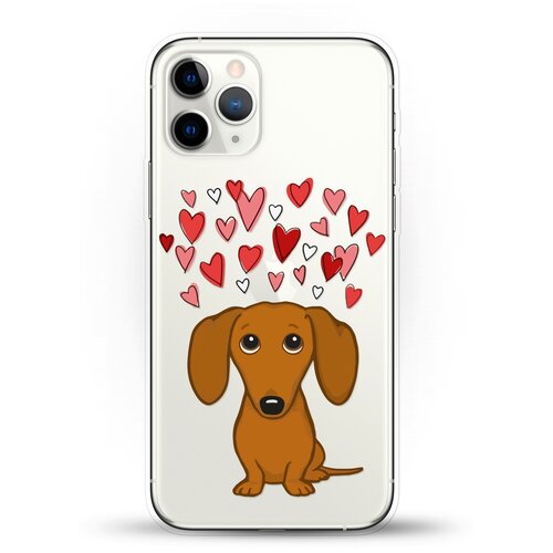 фото Силиконовый чехол любимая такса на apple iphone 11 pro max andy & paul