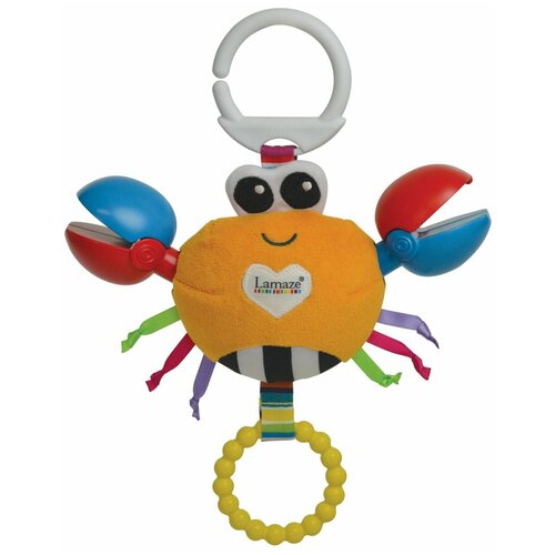 Подвесная игрушка Lamaze Крабик Клод (LC27577), оранжевый