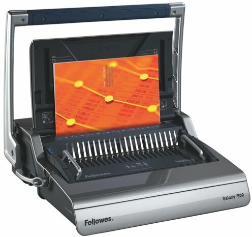 Брошюровщик Fellowes FS-56220 до 300мм, до 28л./до 500л., пл.пружина - фото №14
