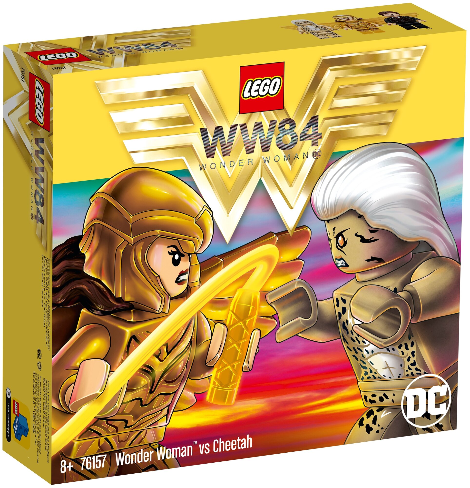 Конструктор LEGO DC Super Hero Girls Чудо-Женщина против Гепарда, 371 деталь (76157) - фото №15