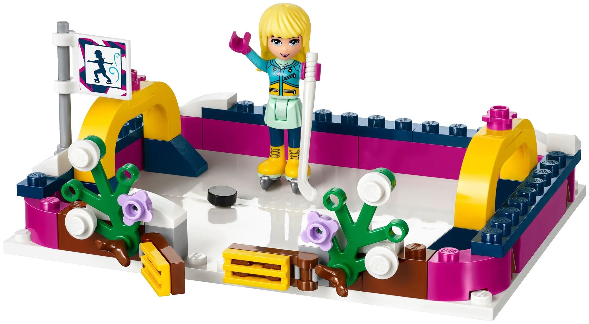 LEGO Friends Горнолыжный курорт: каток - фото №6