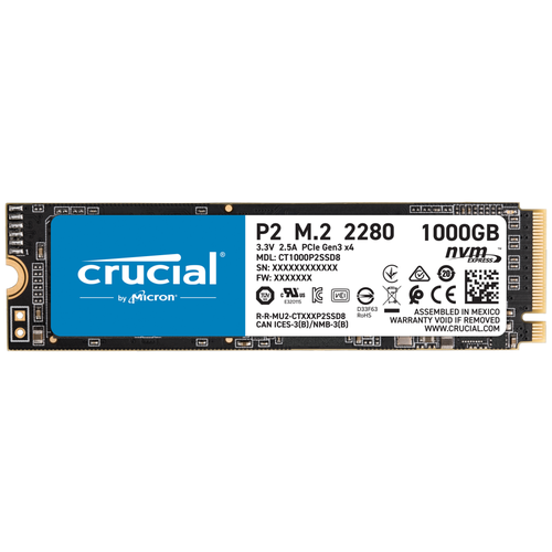 Жесткий диск SSD Crucial CT1000P2SSD8