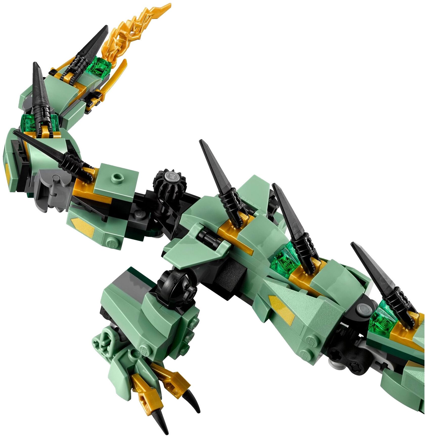 LEGO NINJAGO Механический Дракон Зелёного Ниндзя - фото №8