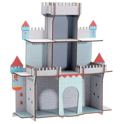 3D-пазл DJECO Замок (03202), 14 см пазл djeco игра в саду 07512 100 дет