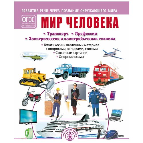 МИР человека: Транспорт. Профессии. Электричество и электробытовая техника