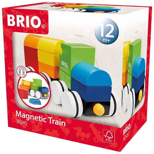 Конструктор Brio Магнетик 30245 Поезд, 11 дет.