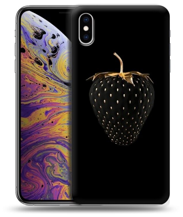Дизайнерский силиконовый чехол для Iphone Xs Max