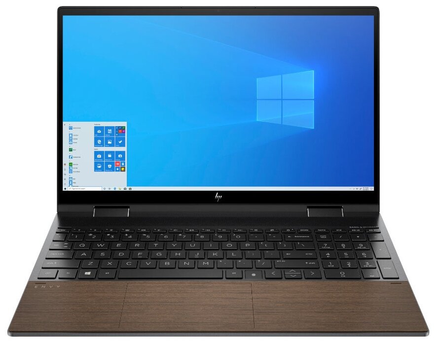 156 Ноутбук HP Envy x360 15-ed1015ur 1920х1080 Core i7 1165G716GB SSD 512 ГБ