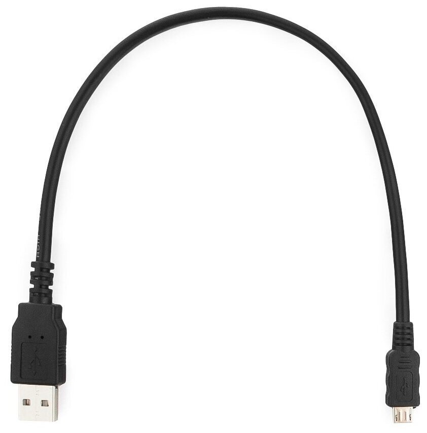 Кабель USB2.0 Am-microB Cablexpert CC-mUSB2D-0.3M двусторонний USB Am - 0.3 метра