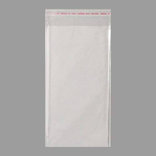 Пакет бопп с клеевым клапаном прозрачный 15 х 284 см 30 мкм 100шт 722₽