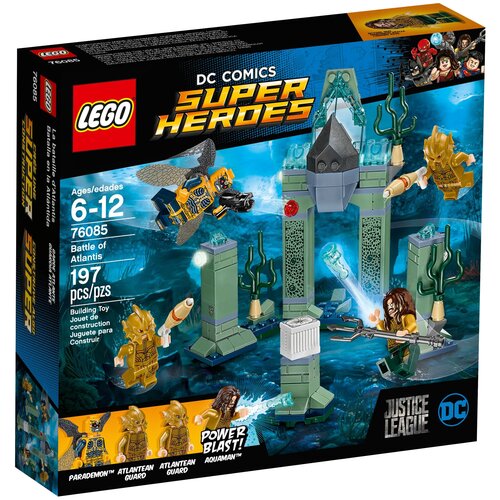 конструктор lego marvel super heroes 76154 засада девиантов 197 дет Конструктор LEGO DC Super Heroes 76085 Битва за Атлантиду, 197 дет.