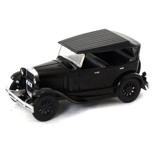 Масштабная модель Автолегенды СССР, DeAgostini ГАЗ-А 1932 - 1936 гг, черный, 1:43 масштабная модель автолегенды ссср deagostini руссо балт тип с24 40 1909 1915 гг тёмно зелёный 1 43