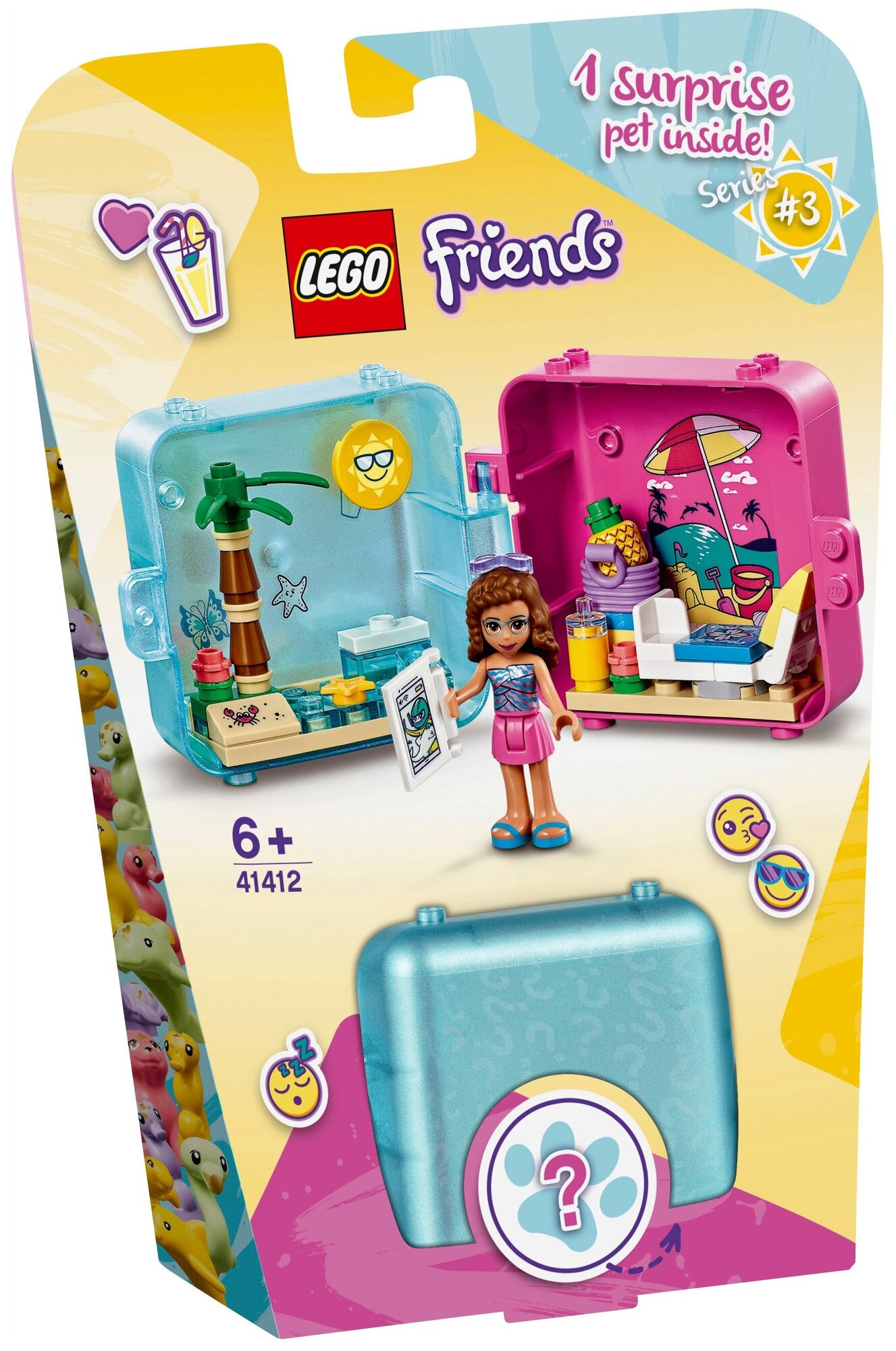 Конструктор LEGO Friends 41412 Летняя игровая шкатулка Оливии