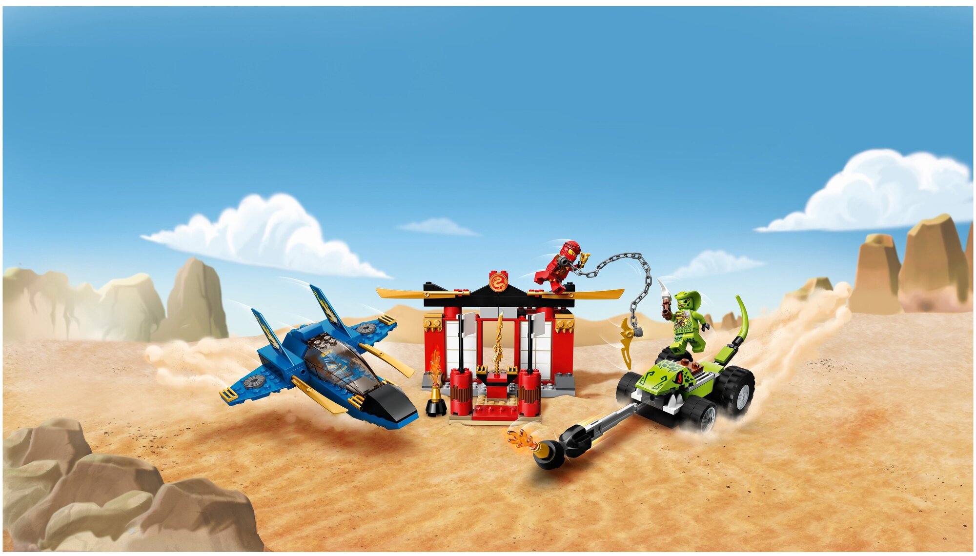 Конструктор LEGO Ninjago Бой на штормовом истребителе, 165 деталей (71703) - фото №9