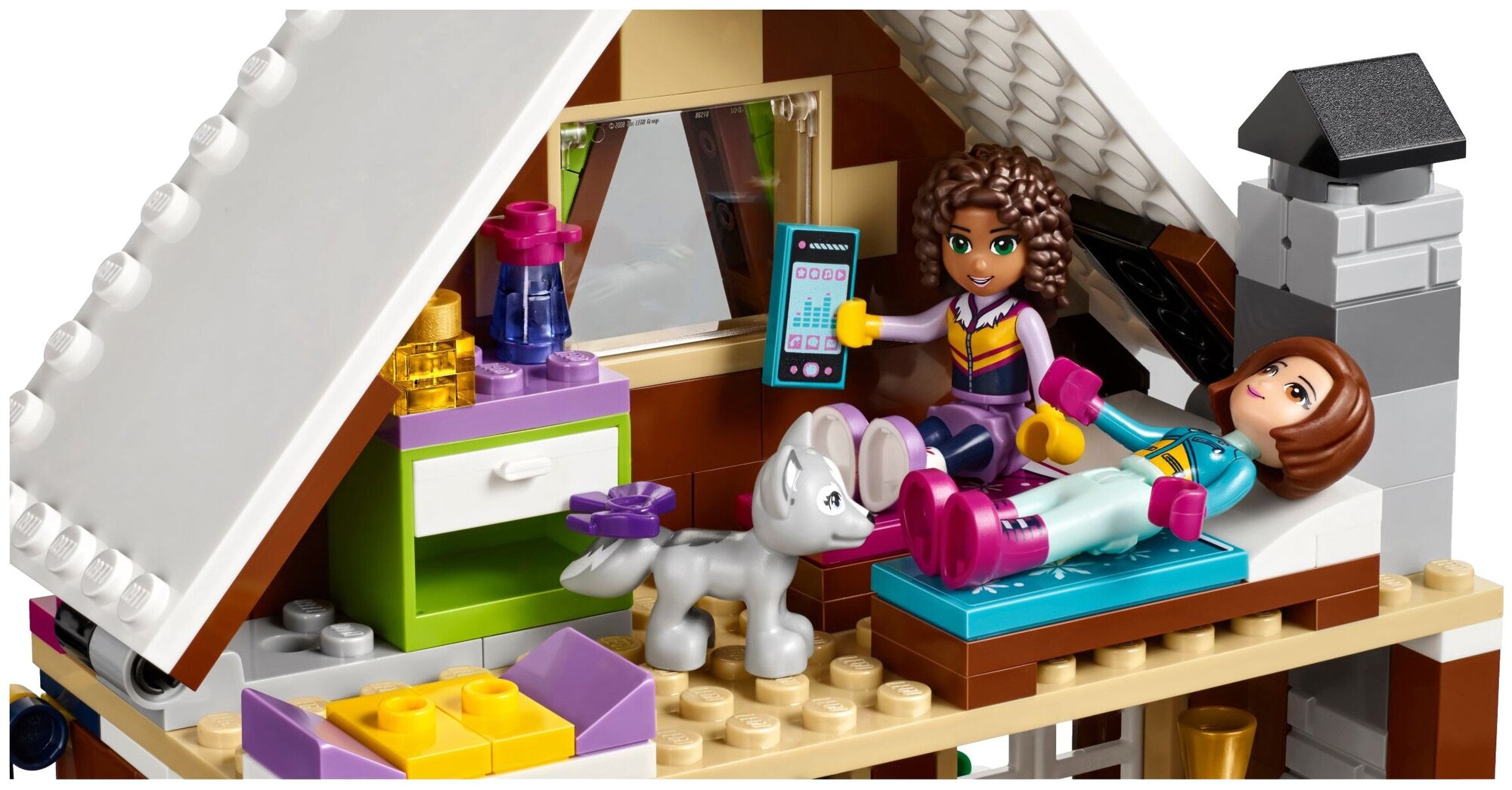 LEGO Friends Горнолыжный курорт: шале - фото №5