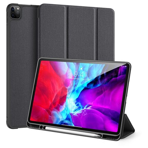 фото Чехол-книжка mypads для apple ipad pro 12.9 2020/ 2021 (mhnf3 /k3 /q3) (mhr83 /43 /e3) (mxfa2,my2j2,mxau2) с функцией засыпания черный