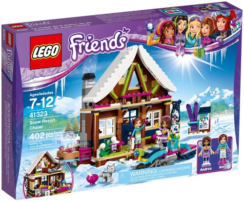 Конструктор LEGO Friends 41323 Шале на горнолыжном курорте, 402 дет.