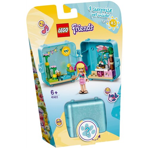 Конструктор LEGO Friends 41411 Летняя игровая шкатулка Стефани, 47 дет. lego конструктор lego friends 41411 летняя игровая шкатулка стефани