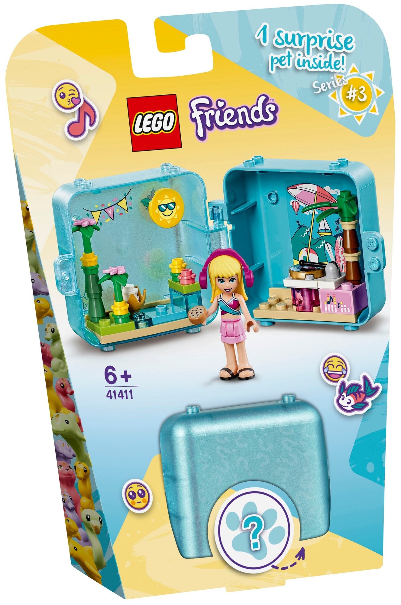 Конструктор LEGO Friends Игровая шкатулка Стефани, 44 детали (41411) - фото №1