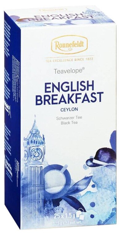 Ronnefeldt Teavelope English Breakfast черный чай 25 пак