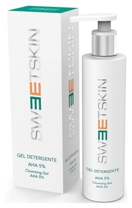 Sweet Skin System очищающий гель-лосьон AHA 5% Gel Detergente, 200 мл