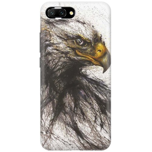 фото Re:paчехол - накладка artcolor для honor 10 с принтом "ястреб"