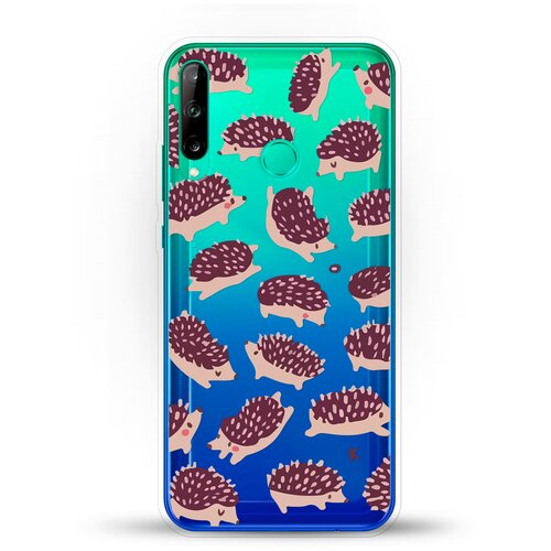 фото Силиконовый чехол ёжики на honor 9c andy & paul